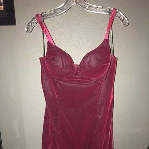 L.A. Glow velvet dress